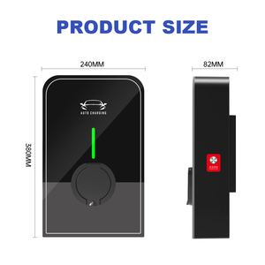 Cargador Inteligente para Vehículos Eléctricos <span class=keywords><strong>de</strong></span> 7kW, 32A, WiFi, Compatible con la Aplicación Smart, <span class=keywords><strong>Alexa</strong></span> y Google Home, Protección Contra Sobretensiones, Retardante <span class=keywords><strong>de</strong></span> Fuego, Diseño Moderno en Negro - Product Image 5