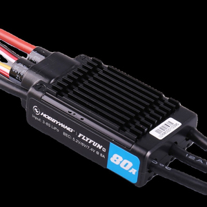 Hobbywing FlyFun-80A V5 Bộ điều khiển tốc độ không chổi than Phụ kiện máy bay mô hình Phụ kiện máy bay không người lái Điều chỉnh điện - Product Image 5