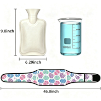 Nouvelle ceinture chauffante pour le ventre et les mains, enveloppante, avec poche pour bouteille d'eau chaude, cadeaux de Pâques