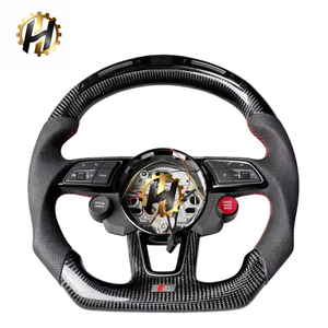 Volant entièrement LED en fibre de carbone pour <span class=keywords><strong>Audi</strong></span> A3 A4 B9 A5 Rs3 Rs4 Rs5 S3 S4 S5 S6 S7 Rs6 Rs7 B8 5 B8 R8 Ttrs Tts <span class=keywords><strong>Tt</strong></span> Q3 - Product Image 1