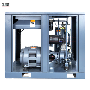 Hiross 7.5Kw/<span class=keywords><strong>18.5Kw</strong></span>/22Kw/30Kw nam châm vĩnh cửu biến tần hoặc tần số công suất máy nén khí áp suất cao với bình khí - Product Image 5