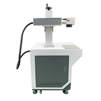 Machine de marquage laser à fibre de bureau, marqueur laser portable pour métal, acier inoxydable, aluminium, gravure de logo