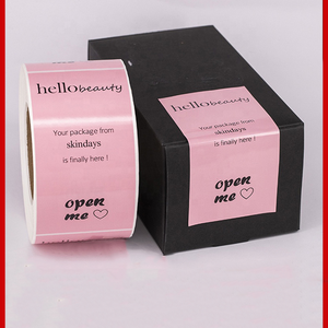 Autocollants Personnalisés pour Boîtes en Papier avec Logo, Feuilles d'Étiquettes Adhésives de Remerciement pour Emballage - Product Image 2