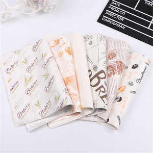 Custom Wrapping Paper Wholesale Printed Wax Brown Sandwich Custom Wrapping Paper Wholesale Printed Wax Brown Sandwich