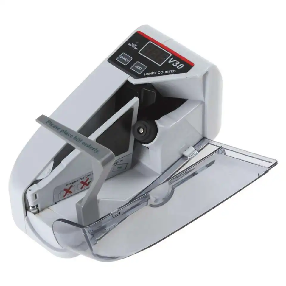 Mini compteur de billets Portable Machine multi-papier monnaie pratique compteur d'argent comptant Machine de comptage