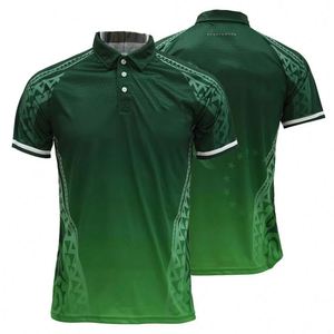 ออกแบบลายเองได้ เสื้อยืดแขนสั้นผู้ชาย ผ้าโพลีเอสเตอร์ 100% ระบายอากาศ แห้งเร็ว ไม่ยับ ลายเกาะทะเล พิมพ์ลายทั้งตัว ด้วยเทคนิคการถ่ายเทความร้อน - Product Image 4