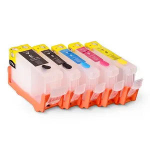 Ocbestjet PGI-570 Cli 571 Xl Navulbare Cartridges Voor Canon Pixma Mg5750 Mg5751 Mg5752 Mg5752 Printer