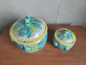 <strong>Antique</strong> <strong>Chinese</strong> Jar <strong>Ceramics</strong> Pastel Cabbage Flower Butterfly Bok Choy Jar <strong>Ceramic</strong> Canister Hand Painted Porcelain Storage Jar