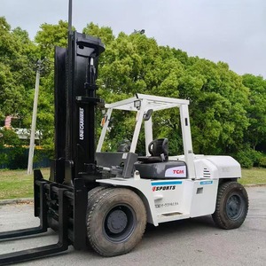 Montacargas <span class=keywords><strong>TCM</strong></span> FD100 de 10 Toneladas <span class=keywords><strong>Original</strong></span> de Japón en Buen Estado en Venta, Montacargas <span class=keywords><strong>TCM</strong></span> FD100 de 10 Toneladas Usado en Venta - Product Image 5