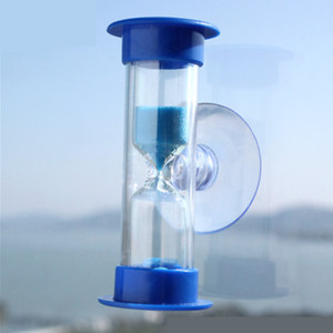 <span class=keywords><strong>Minuteur</strong></span> de douche portable écologique de <span class=keywords><strong>2</strong></span> minutes avec ventouse, design sablier en plastique ABS durable - Product Image 4