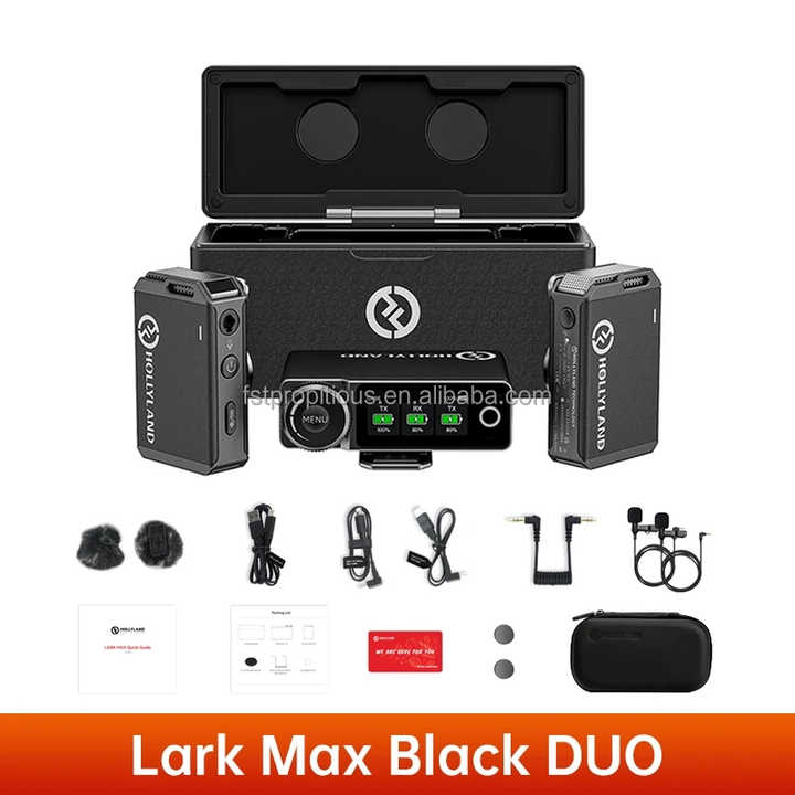 Hollyland LARK Max Duo - Superior Wireless Microphones