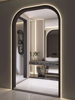 Cubierta de Marco de Puerta de Aluminio de Diseño Moderno para Hoteles, Villas y Apartamentos - Metal Duradero, Anti-UV, Resistente al Agua con 5 Años de Garantía