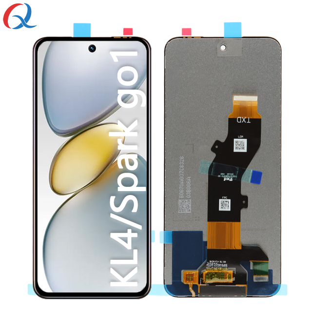 KL4 KL5 KL8 LCD Screen Replacement for Tecno Spark 30C Spark Go 1 Mobile Phone Display Assembly