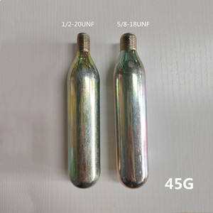 60cc co2 cartouche,Cartouche CO2 60CC 45g ,Cartouche de gaz gilet Airbag <span class=keywords><strong>Hélite</strong></span> - Product Image 1