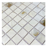 Hersteller Großhandels preis Mosaik Wandfliesen Super White Square Mosaik Perlmutt fliesen