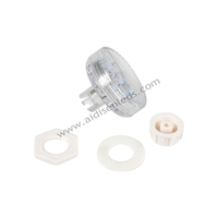 Fuente de Luz Puntual LED IC6021B-2-AUTO RGB IP67 AC24V 5.04W 21 SMD 3535 para Parques Temáticos