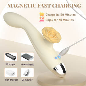 Nuovo Design vibratore <span class=keywords><strong>G</strong></span> <span class=keywords><strong>Spot</strong></span> vibratore rosa bacchetta clitorideo massaggiatore Dildo vibratori giocattoli sessuali per donna - Product Image 5