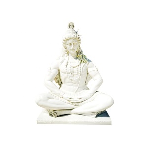 Pierre Sculpté Produits Dieu Hindou De la <span class=keywords><strong>Destruction</strong></span> Marbre Shiva Statues - Product Image 1