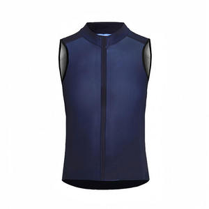 Multi Color Customize Team Moto MTB Cycling Full Zip Sleeveless Vest Breathable Moisture Wicking Road Bike Undershirt Bicycle - Product Image 4