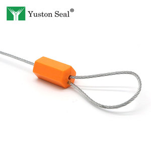 Scellés personnalisés de protection contre la rouille en ABS, modèle hexagonal à serrage progressif YTCS107 <span class=keywords><strong>YUSTON</strong></span>, certifiés ISO17712, avec marquage laser - Product Image 2