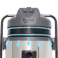 Aspirateur eau et poussière professionnel 2000W 3000W, 60 litres, idéal pour hôtels, aéroports, ateliers, magasins et supermarchés - Meilleures ventes