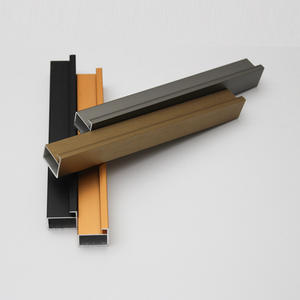 Profils en alliage d'aluminium pour portes vitrées de placards modernes de luxe léger, accessoires de cadre de porte, profils de fenêtre, résistants à l'eau, vente en gros - Product Image 3