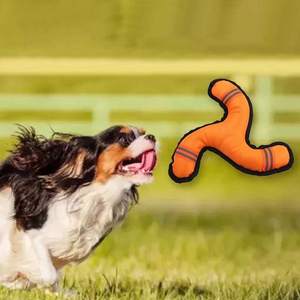 Reflektierender Dreieckiger Bumerang Interaktive Dart-Hundescheiben Bissresistentes Trainingsspielzeug für Kleine Mittlere Groß<span class=keywords><strong>e</strong></span> Hunde - Product Image 3