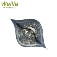 Op maat gemaakte logo Doypack zak met bovenrits voor gedroogd fruit, zaden, voedselverpakkingen, gemengde cashewnoten, granen, havermout, staande pouch