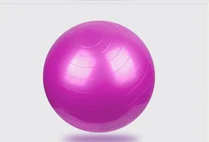 Pelota de gimnasia rítmica de PVC a prueba de explosiones engrosada personalizada, pelotas de yoga equilibradas, pelota de ejercicio de 65cm, venta al por mayor