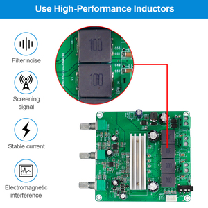 CS8685H Bộ Khuếch Đại Âm Thanh Nổi Kỹ Thuật Số Thuần Kênh Kép Bảng Mạch <span class=keywords><strong>PCB</strong></span> Mô-đun Bộ Khuếch Đại Công Suất Cao Loại D 70W X 2 - Product Image 4