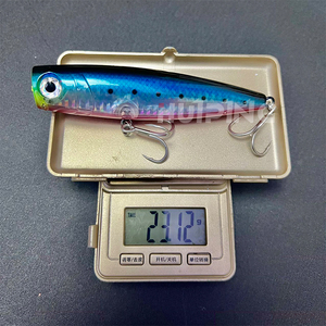 เหยื่อปลอมแบบ Popper ขนาด 105 มม. น้ำหนัก 23 กรัม สำหรับตกปลาทะเล น้ำเค็ม เหยื่อปลอมแบบลอยน้ำสำหรับตกปลาแบส - Product Image 6