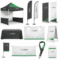 Ensemble Cadeau Promotionnel d'Entreprise Personnalisé avec Logo : Sac à Dos, Polo, Bouteille d'Eau, Carnet, Marchandises pour Salon Professionnel, Thermos