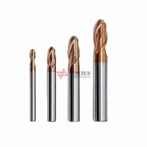 Solid Carbide End Mills <b>Square</b>/Ball Nose Milling Cutter From Manufacturer Tungsten Carbide <b>Tool</b> Parts - Product Image 3