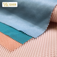 Tejido de malla 3D transpirable, resistente a la abrasión, ligero e impermeable, tejido por punto por urdimbre, para lenguetas y partes superiores de calzado, fabricante de origen.