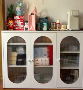 Meuble de <span class=keywords><strong>cuisine</strong></span> commercial 1020*600*350 mm, taille personnalisée, buffet de style minimaliste, armoire de rangement pour la revente - Product Image 4