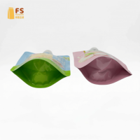 Pochette souple personnalisée en plastique avec bec verseur pour emballage de shampoing liquide, design recyclable