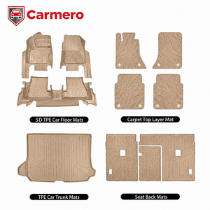 Tapis de sol de voiture Carmero 5D TPE entièrement enveloppants, <span class=keywords><strong>accessoires</strong></span> de voiture, décorations intérieures, tapis de voiture <span class=keywords><strong>pour</strong></span> <span class=keywords><strong>Dacia</strong></span> <span class=keywords><strong>Duster</strong></span> 2018-2024 - Product Image 2
