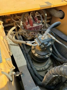 Excavatrice sur chenilles hydraulique d'occasion Hyundai 350LVS 35 tonnes d'origine coréenne avec moteur Yanmar, excellent état - Product Image 3