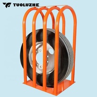 Cage de sécurité de gonflage de pneu de protection de gonflage de pneu de camion de haute qualité