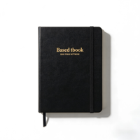 Hochwertiges Bedrucktes Agenda-Tagebuch Leere Notizbücher PU-Leder Hardcover-Journal Planer Notizbuch