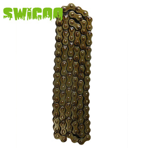 Cadena de Transmisión SWICOO de Alta Calidad, <span class=keywords><strong>420</strong></span> 106 Eslabones, para Motocicletas de Cross, Cuatrimotos, Buggies de 125cc y 140cc, Gran Oferta - Product Image 4