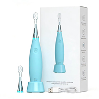 Brosse à dents électrique pour enfants, brosse à dents sonique intelligente, écologique, étanche IPX7, capteur de pression, Rechargeable