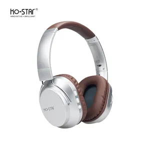 Casque stéréo le plus vendu avec microphone Bandeau pliable Good Bass sur l'oreille Casque sans fil Bluetooth