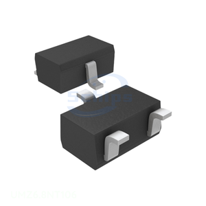 Authorized Distributor Circuit Integrated SC-70, SOT-323 Diodes DIODE ZENER ARRAY 6.8V UMD3 UMZ6.8NT106 - Product Image 1