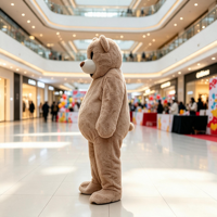 Mascot Factory Vente en gros Grand costume de mascotte ours en peluche dansant pour Promotions, Carnavals, Fêtes, Noël, Cosplay