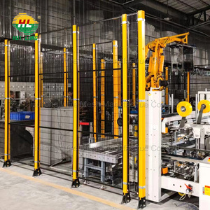 An toàn công nghiệp hàng rào thép máy bảo vệ bảng điều khiển robot trượt mở Phong Cách An ninh xây dựng cổng/Dây áp lực tự nhiên - Product Image 5