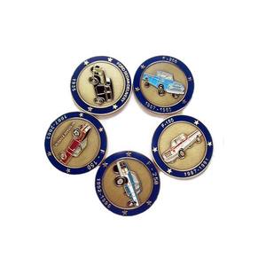 Banco de suministros personalizados, artesanías de imitación antiguas, recuerdo de fábrica, moneda de oro chapada en Metal conmemorativo - Product Image 2