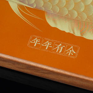 Ornements décoratifs en laiton pour aquarium de poissons rouges, peinture artisanale pour table, adaptés à l'entrée et au salon, arts métalliques - Product Image 6