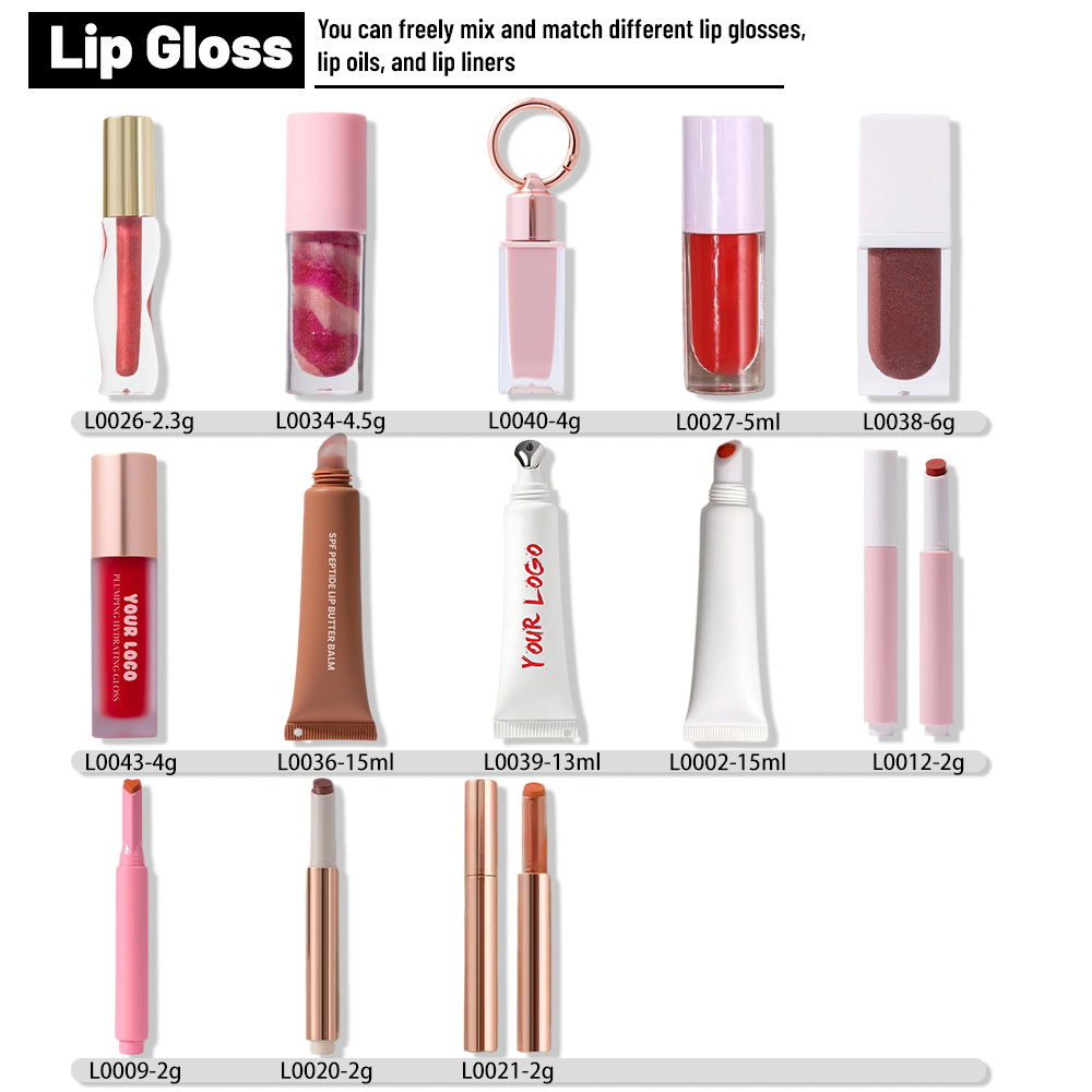 Brillo de labios (Elija un estilo, contáctenos)