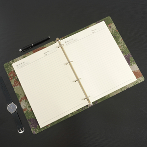 Cuaderno grande A4 al por mayor 160 páginas tela <span class=keywords><strong>Oxford</strong></span> diseño de camuflaje de tapa dura logotipo personalizable para la teoría de la educación escolar A5 - Product Image 6